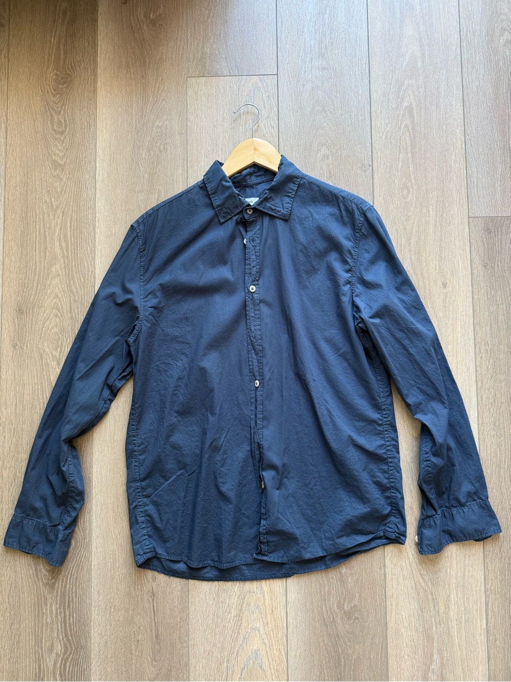 Mango Men's Navy Lightweight Shirt Jacket